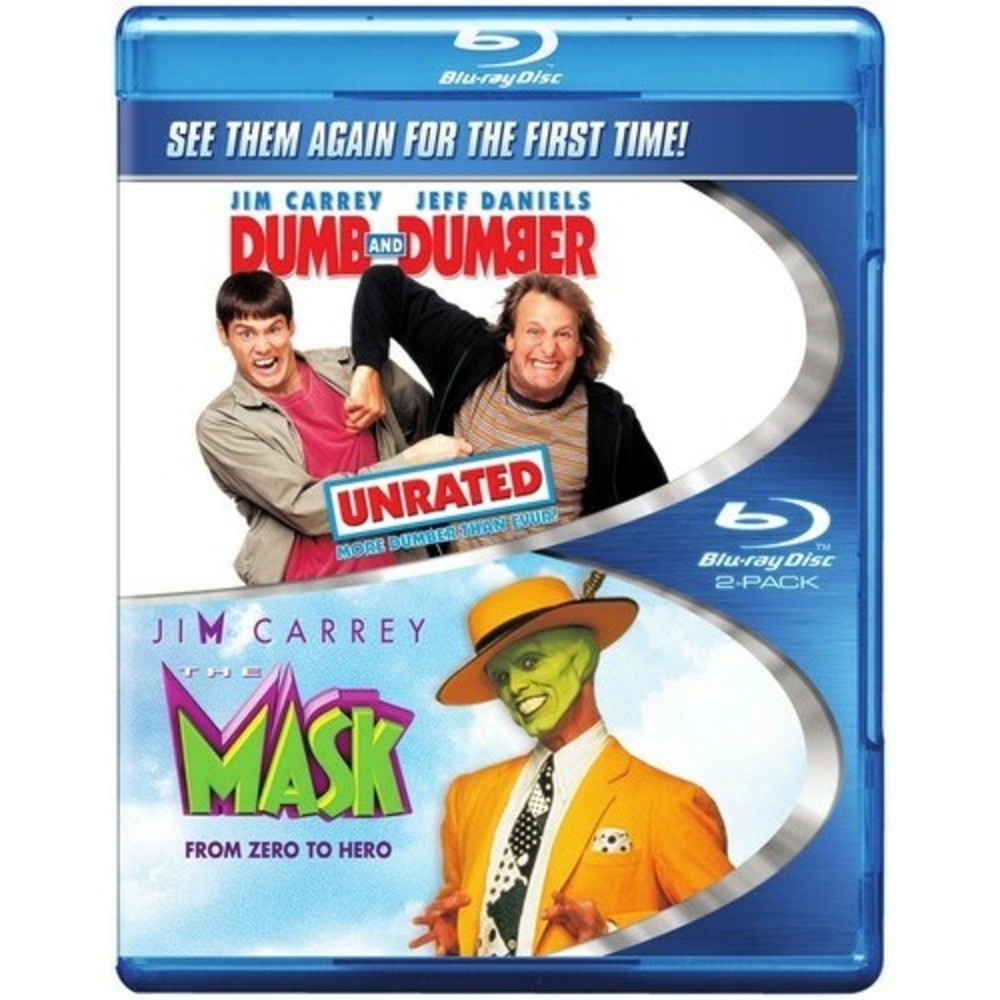 The Mask / Dumb and Dumber Blu-ray  NEW‎